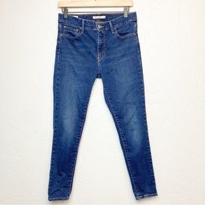 Levi 720 High Rise Skinny Jeans size 29